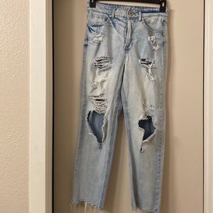 “Flying Angel” light blue size 7 jeans